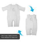 2-In-1 Swaddle Transition Double Zipper Sleepsuit - product thumbnail